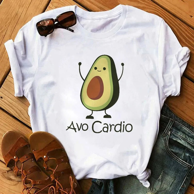 Cartoon Avocado T-Shirt (various prints & styles)