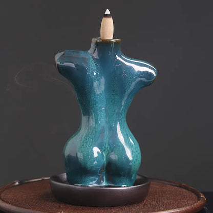 Ceramic Waterfall Backflow Incense Burners