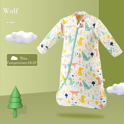 Cute Cotton Baby PJ-Sleeping Bag (various animals & themes)