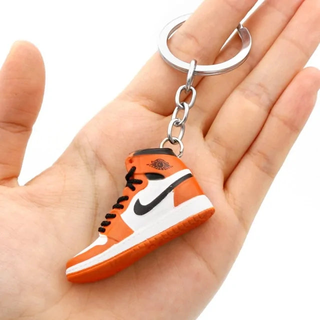 3D Sneaker Shoe Keychains