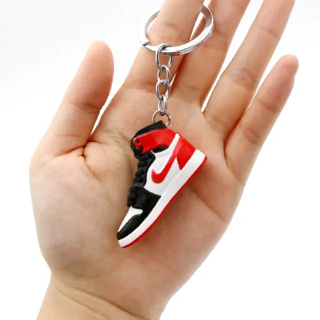 3D Sneaker Shoe Keychains