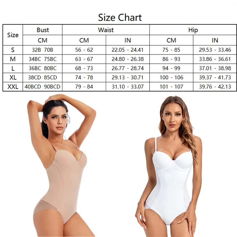 Bodysuit Women Shapewear (various colors)