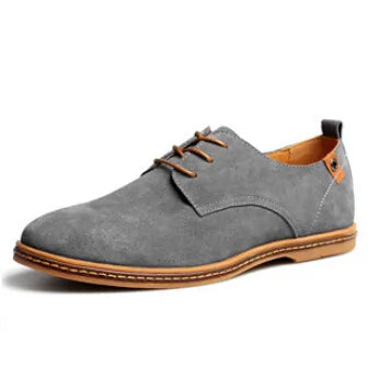 Suede Oxfords Men Leather Shoes (various colors)