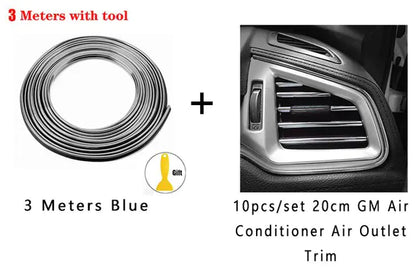 Flexible Car Moulding Decoration Strips