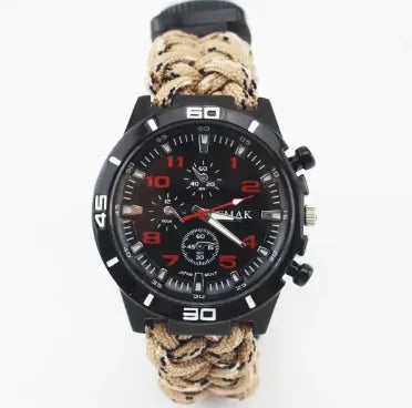 5 In 1 Multi Tool Survival Watch (various colors)