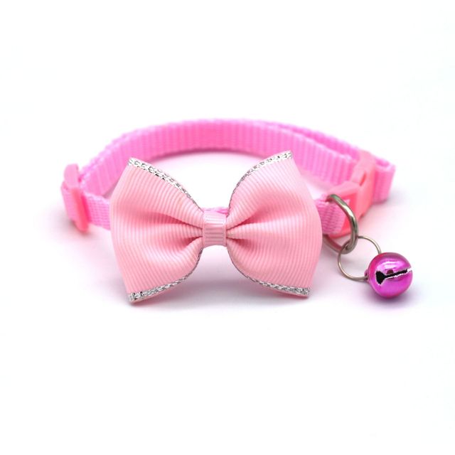 Cat Bow & Bell Collar