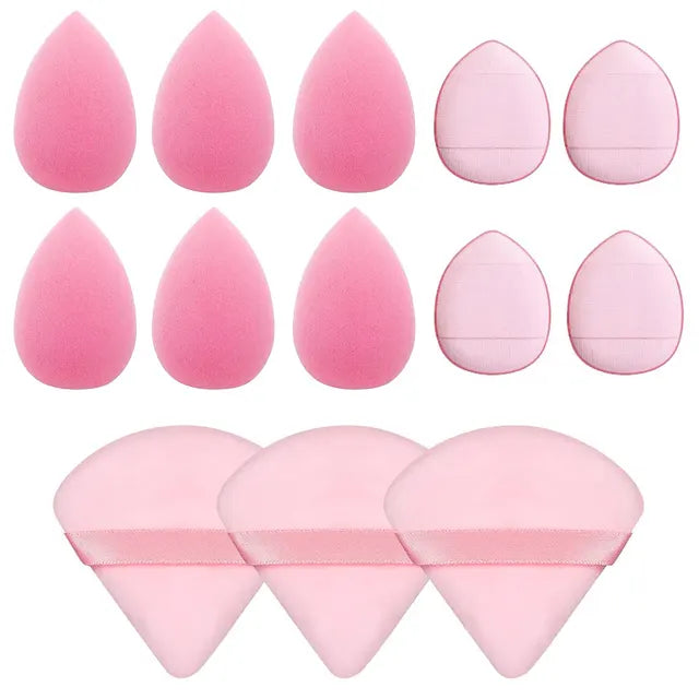 Makeup Puff Set (various colors)