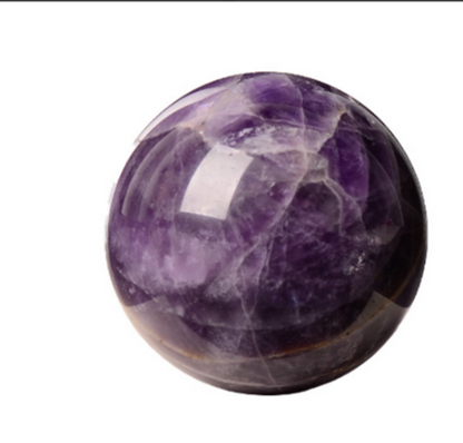 Natural Ball (Amythest, Quartz, Tiger's Eye, Obsidian)