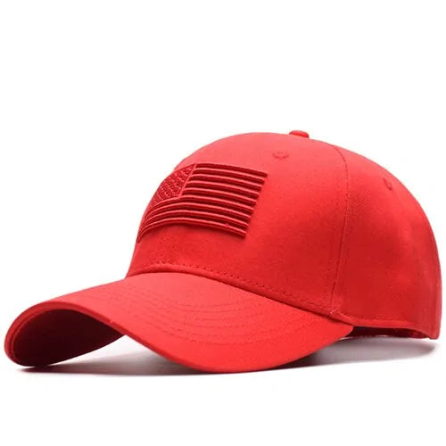 TACVASEN Tactical Baseball Cap: USA Flag Snapback Hat