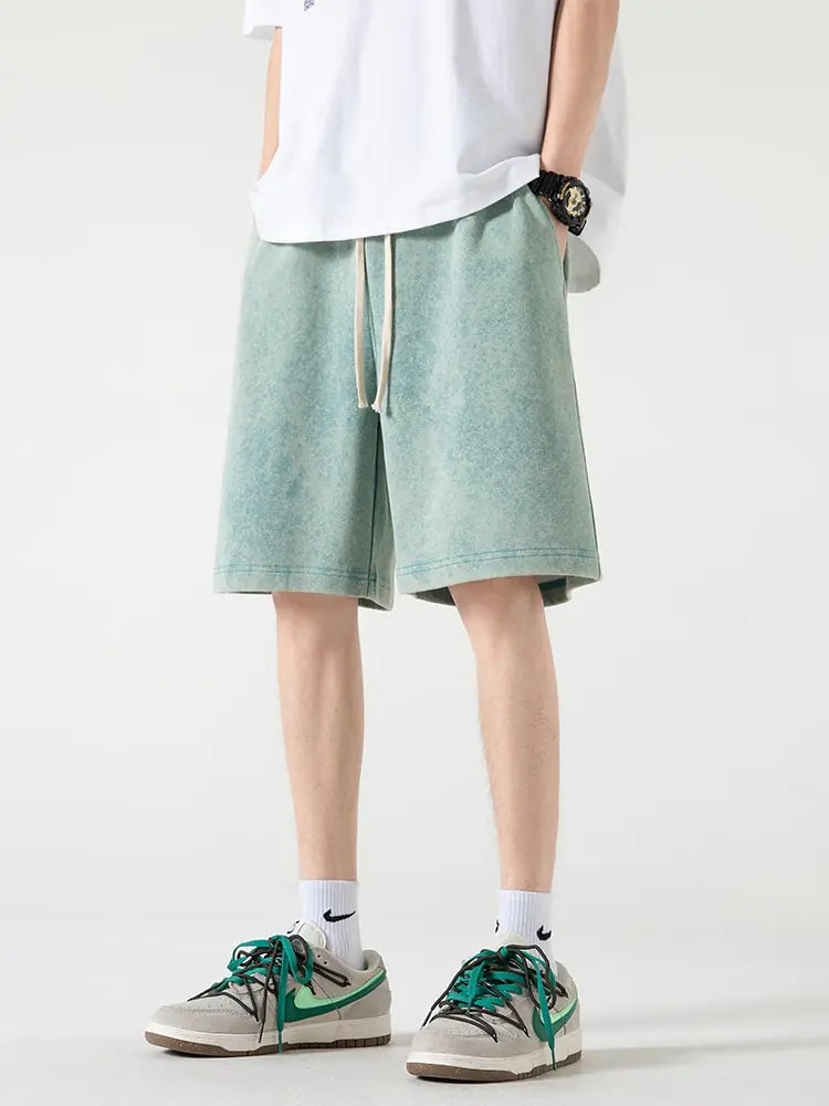 Summer Distressed Cotton Sweatshorts (various colors)