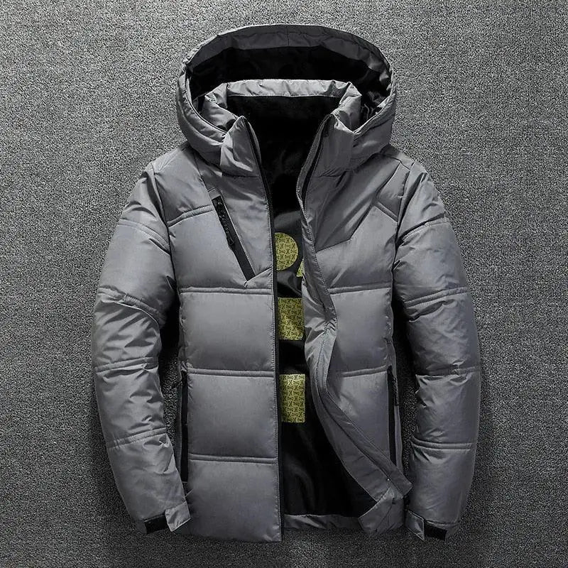 Men's (unisex) White Duck Down Jacket (various colors)