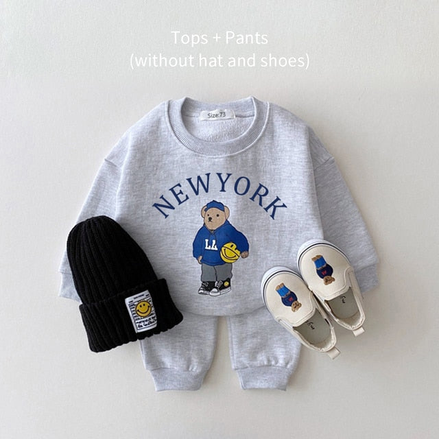 Baby Casual Hoodie & Pants Set