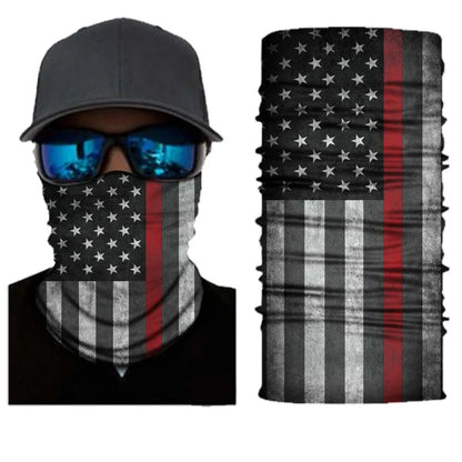 Flag Face Bandana: Multi-functional Outdoor Accessory