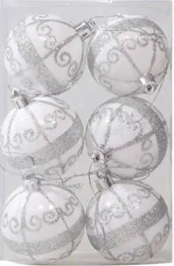 Glitter Christmas Balls (various styles)