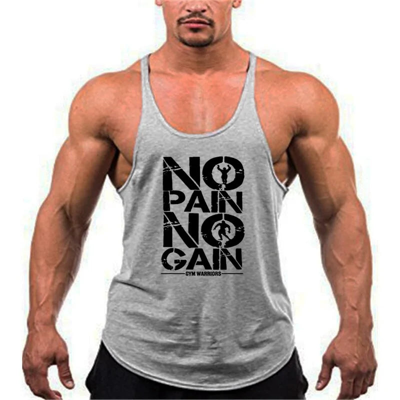 Bodybuilding Cotton Gym Sleeveless Tank (various colors)