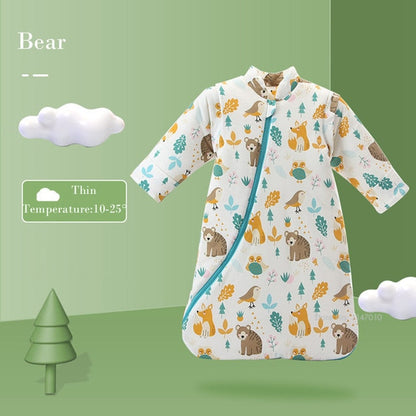 Cute Cotton Baby PJ-Sleeping Bag (various animals & themes)