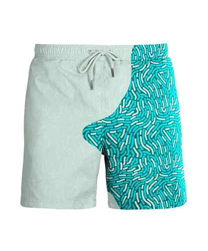 Magical Change Color Men's Beach Shorts