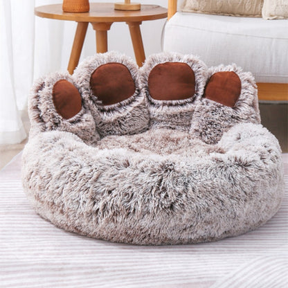 Pet Bed - Bear Paw Shaped Bed