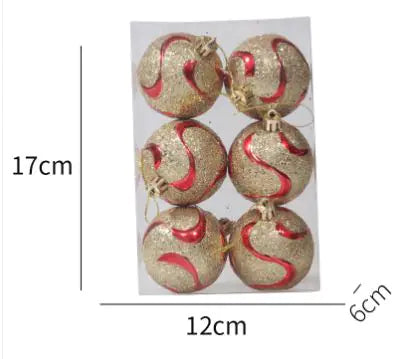 Glitter Christmas Balls (various styles)