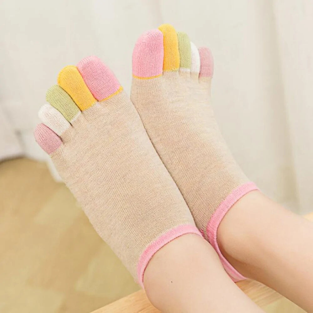 Women's (unisex) Five-Finger Yoga Socks