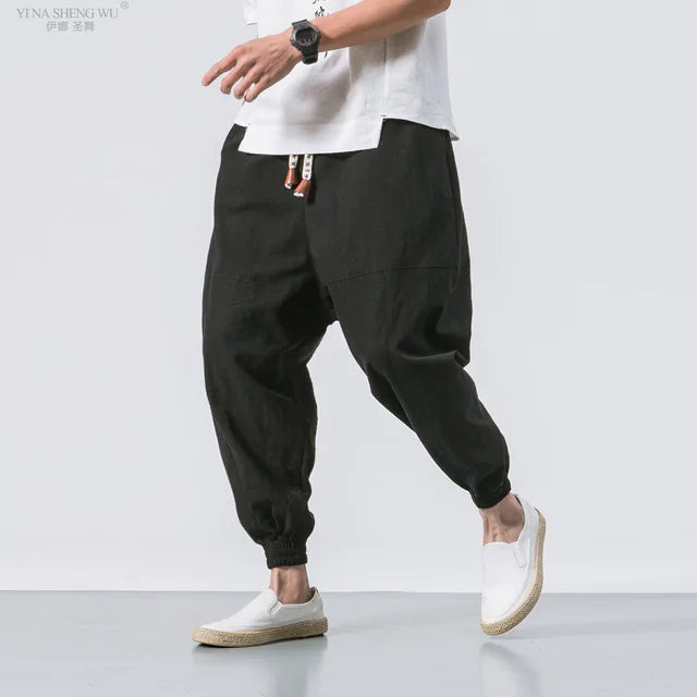 Men's Kimono Haori Trousers (various colors)