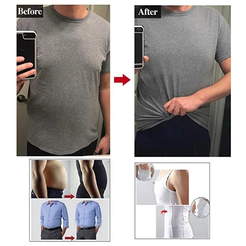 Men's Slimming Body Shaper (black or white)