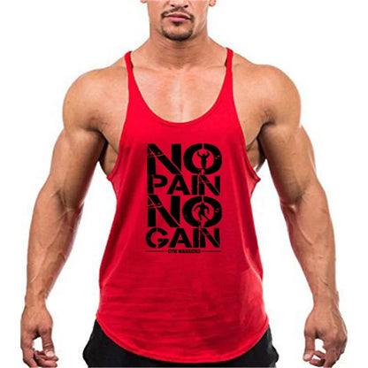 Bodybuilding Cotton Gym Sleeveless Tank (various colors)