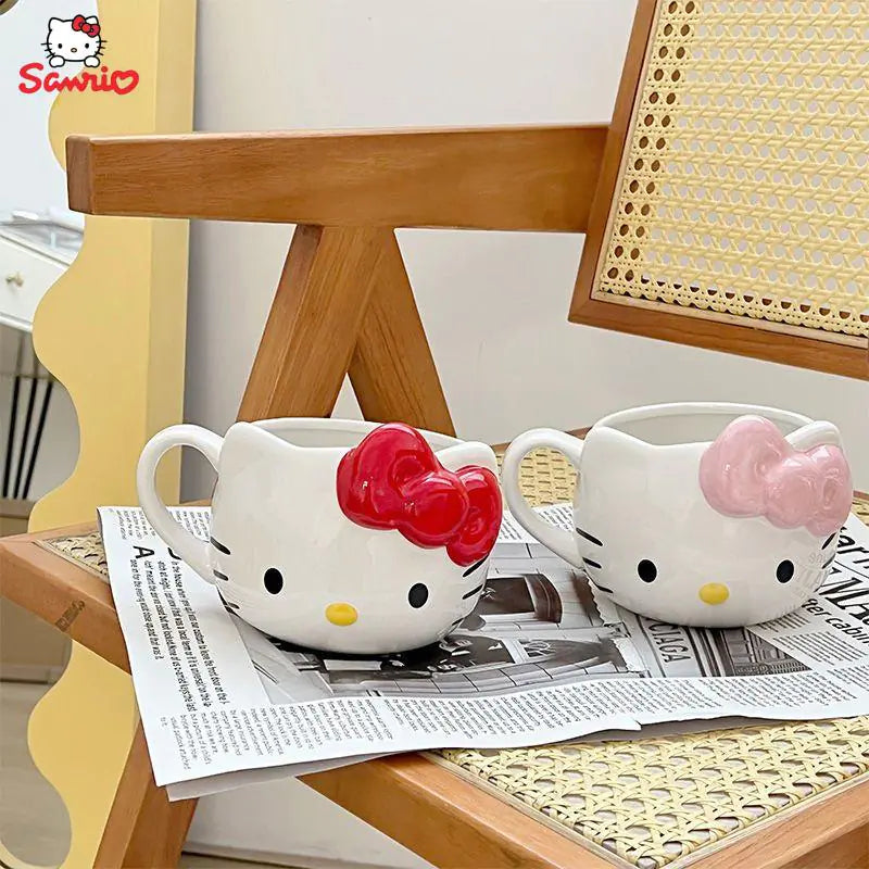 Kitty Ceramic Coffee Mugs