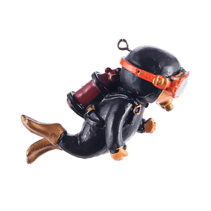 Aquarium Frogman Ornaments