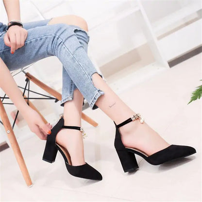 Pointed Toe Pumps Shoes (various colors)