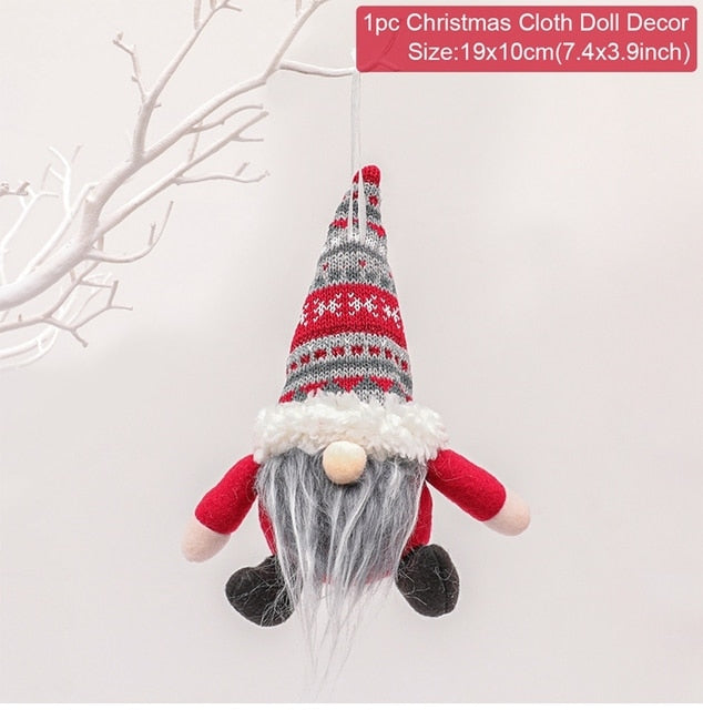 Gnome Christmas Faceless Dolls (various designs)