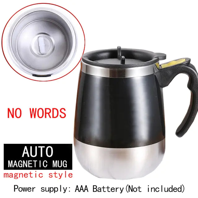 Self Stirring Magnetic Mug (various styles)