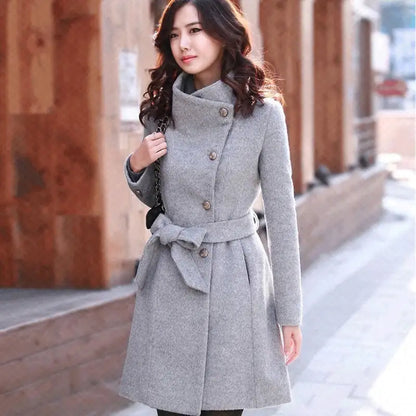 Winter Cashmere Long Coat (various colors)