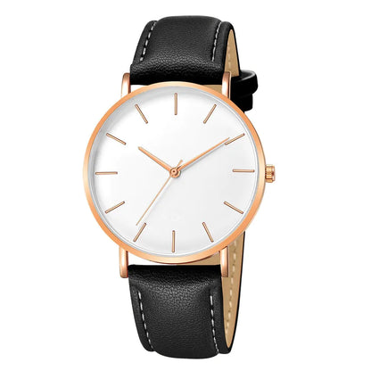 Simple Leather Luxury Watches (various colors)