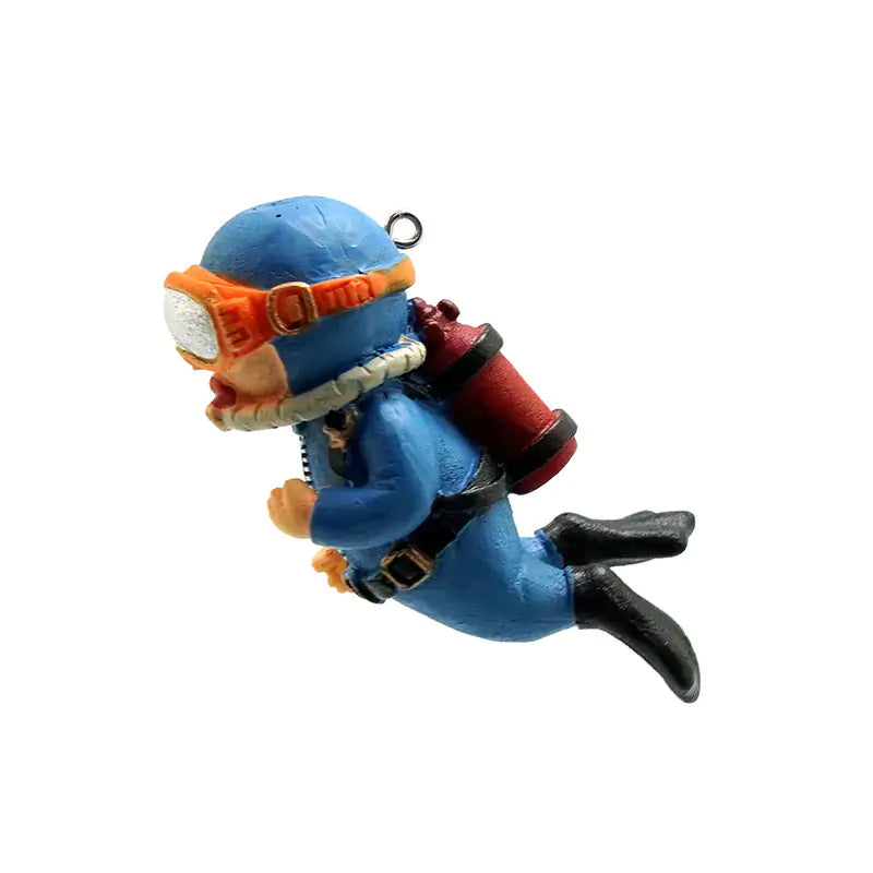 Aquarium Frogman Ornaments