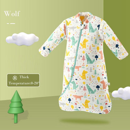 Cute Cotton Baby PJ-Sleeping Bag (various animals & themes)