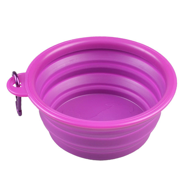 Colorful Collapsible Pet Bowls