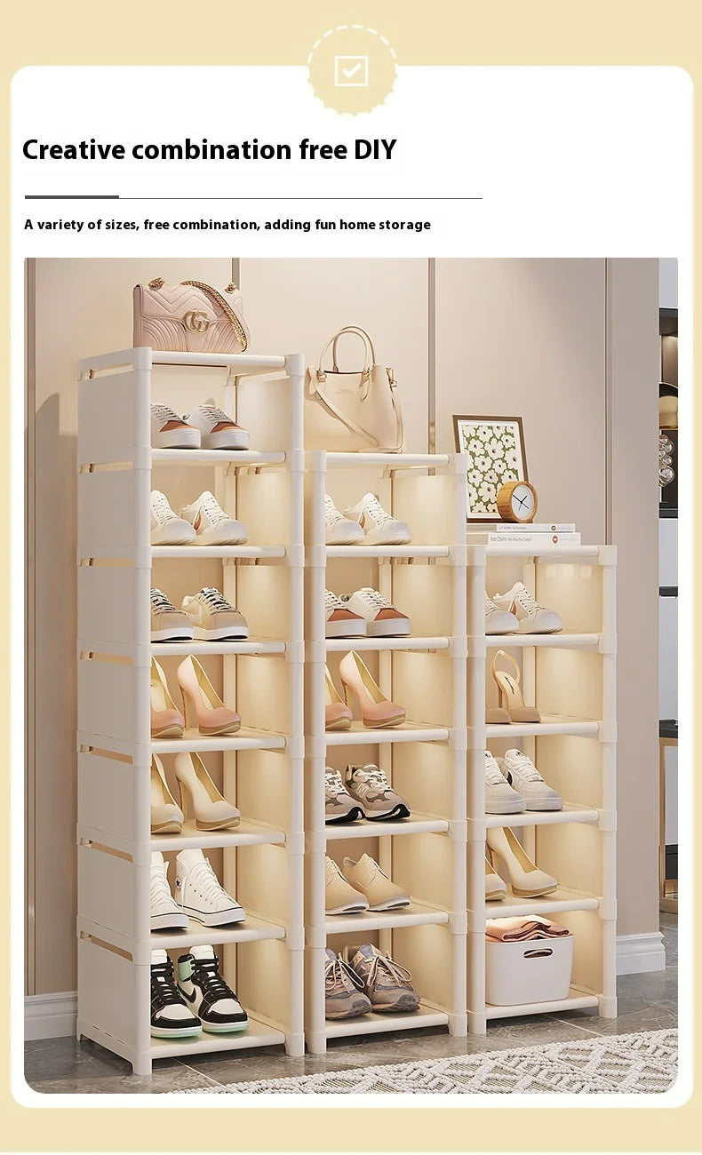 Shoe Racks - (various colors) Multi-Option & Layer Storage Solution for Doorways