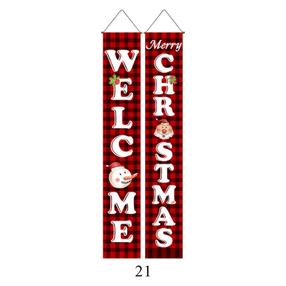 Christmas Door Banner Decoration