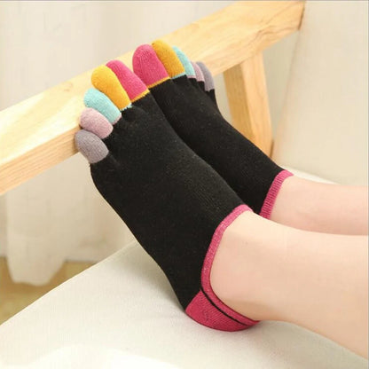 Women's (unisex) Five-Finger Yoga Socks