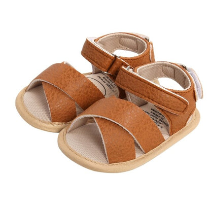 Unisex Baby Leather Sandals (6 colors & styles)