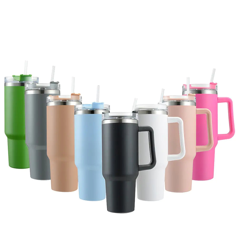 In-Car Vacuum Flasks 40oz Mug (various colors)