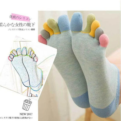 Women's (unisex) Five-Finger Yoga Socks