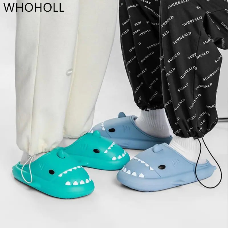 Cartoon Shark Slippers