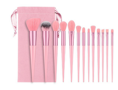 13 Piece Makeup Brush Sets (various colors)