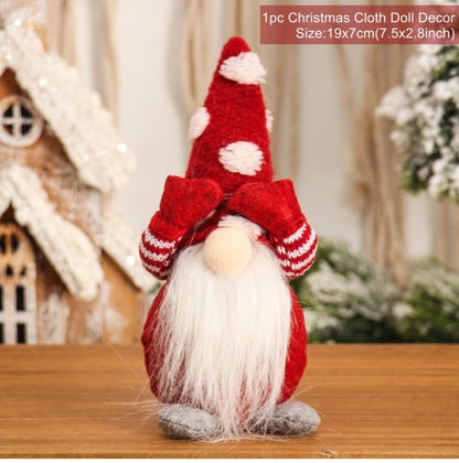 Gnome Christmas Faceless Dolls (various designs)