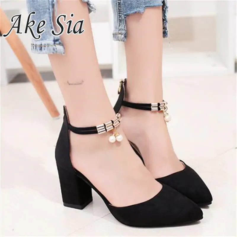 Pointed Toe Pumps Shoes (various colors)