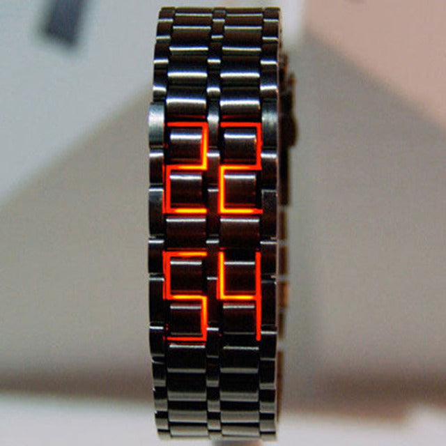 Digital Lava Wrist Watch (various colors)