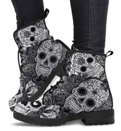 Women's Printed High-Top Boots (various styles)