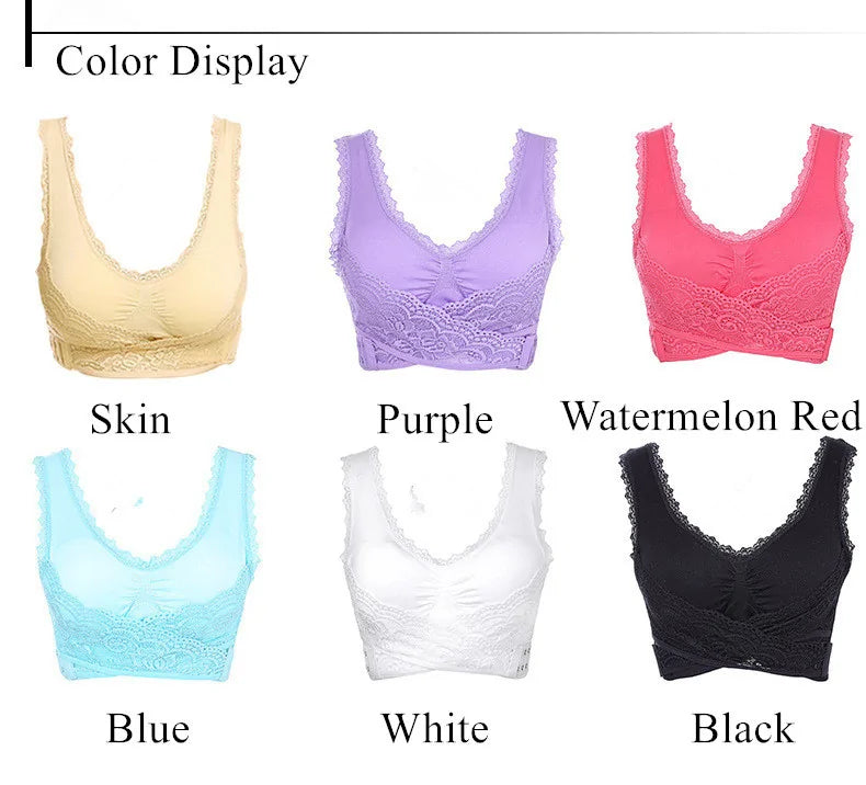 Padded Push Up Yoga Sports Bra (various colors)